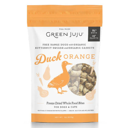 Duck Orange 3oz<br><span style="color: #D47E26;">whole food bites</span>