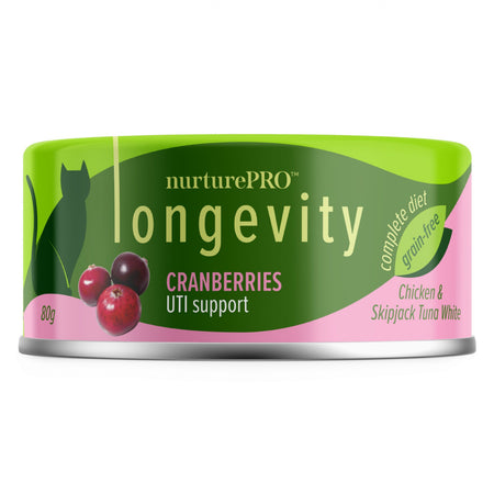 NURTURE PRO LONGEVITY with Cranberries - Grain Free Canned Cat Food - 80G