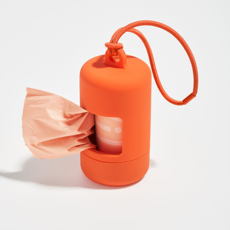 Poop Bag Carrier in Blaze<br><span style="color: #D47E26;">Happy Halloween</span>
