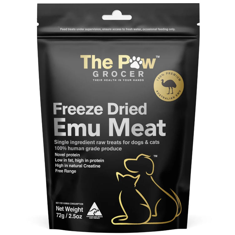 Freeze Dried Emu Meat 72G