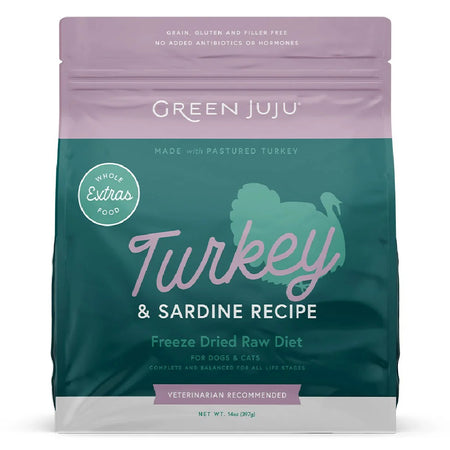 Extras Turkey & Sardine Recipe 14oz<br><span style="color: #D47E26;">complete & balanced</span>