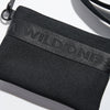 Treat Pouch in Black<br><span style="color: #D47E26;">Happy Halloween</span>