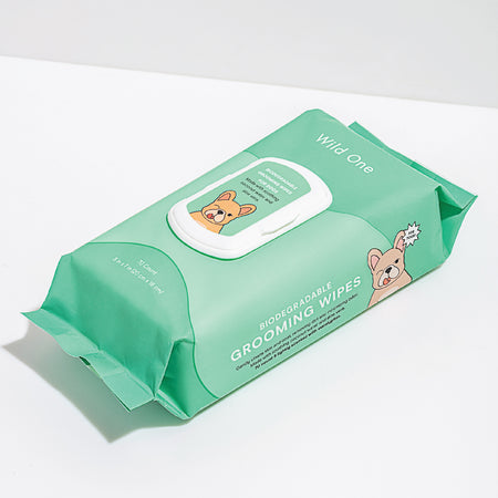 WILD ONE Biodegradable Grooming Wipes