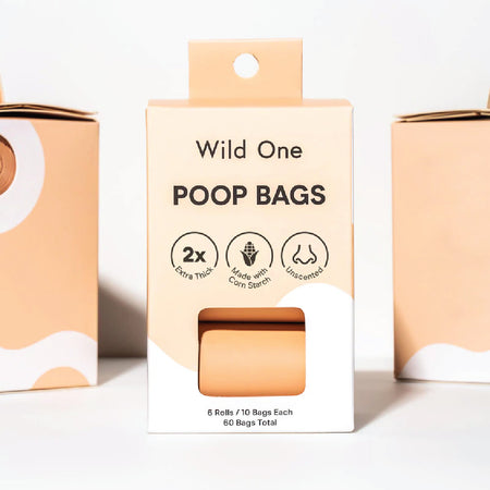 WILD ONE Eco-Friendly Dog Poop Bags