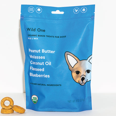 WILD ONE Organic Baked Treats for Dogs