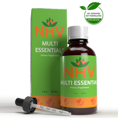 NHV MULTI ESSENTIALS for Dogs, Cats, Rabbits and Birds - Dietary Supplement - 100ML